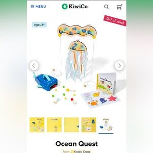 Unopened Kiwi Co Koala Crate - Ocean Quest